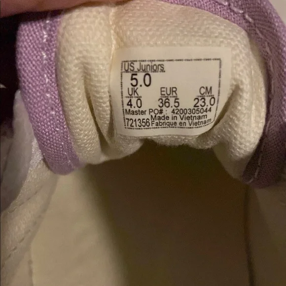 Vans Pink and White Sneakers Casual Style - Picture 5 of 5